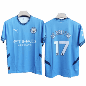 Manchester City 2024-25 De Bruyne Home Jersey