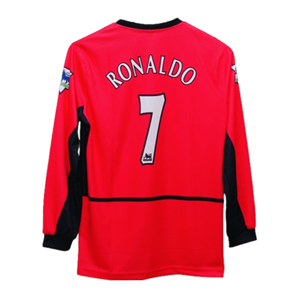 C. Ronaldo Manchester united 2002-03 home Full Jersey - Image 2