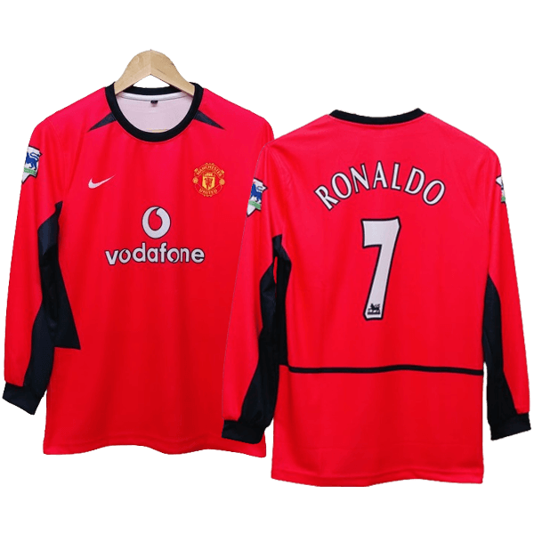 C. Ronaldo Manchester united 2002-03 home Full Jersey