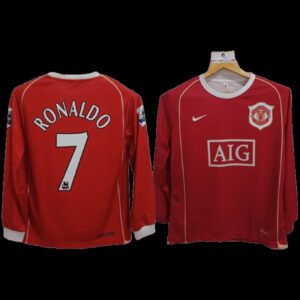 Manchester united Cristiano Ronaldo 2006- 07 Home Full Sleeve Jersey
