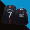 Manchester united 2007-08 away full sleeve jersey cr7 product