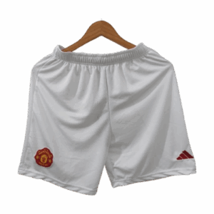 Manchester United White Shorts