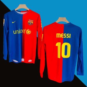 Messi 2008-09 home full sleeve jersey cyberried store