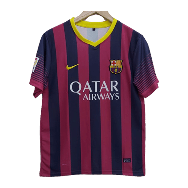 Messi Barcelona 2013-14 Home Jersey - Image 3