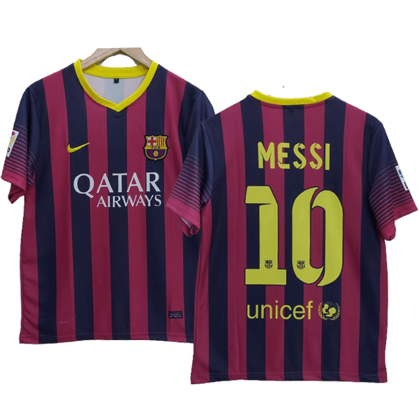 Messi Barcelona 2013-14 Home Jersey