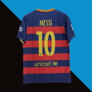 Messi Barcelona 2015-16 Home Jersey | Retro collection