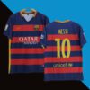Messi barcelona 2015-16 home jersey cyberried product