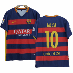 Messi Barcelona 2015-16 Home Jersey | Retro collection