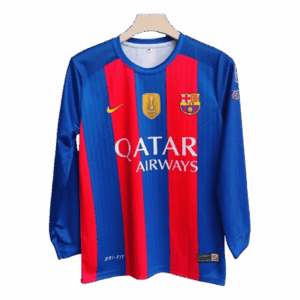 Messi Barcelona 2016-17 Home Full Sleeve Jersey