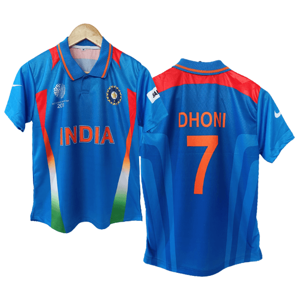 Ms dhoni 2011 World Cup Jersey