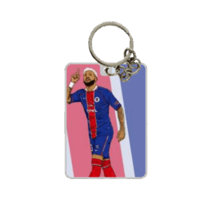 Neymar Image printed Keychain