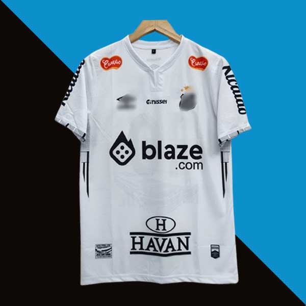 Neymar santos 2024-25 home jersey product cyberried front