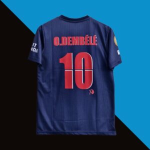 PSG 2025-26 Home Jersey | Dembele | Mendes