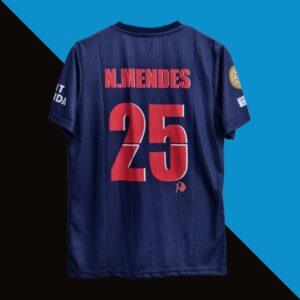 PSG 2025-26 Home Jersey | Dembele | Mendes