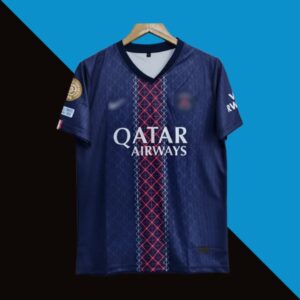 PSG 2025-26 Home Jersey | Dembele | Mendes