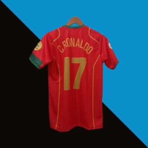 Cristiano Ronaldo Portugal 2004-05 Home Jersey