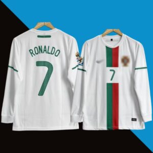 Cristiano Ronaldo Portugal 2012 Away Full Sleeve Jersey