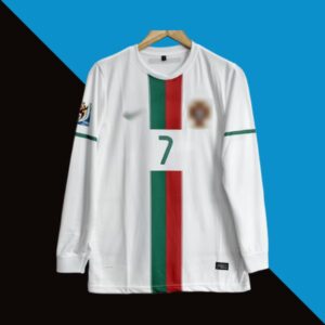 Cristiano Ronaldo Portugal 2012 Away Full Sleeve Jersey