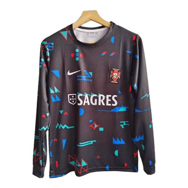 C.Ronaldo Portugal 2024-25 Training Full Sleeve Jersey - Image 2
