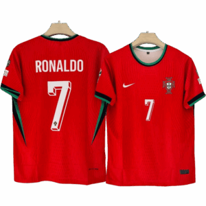 Cristiano Ronaldo Portugal 2024 Euro Home Jersey
