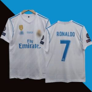 Real Madrid 2017-18 Cristiano Ronaldo Home Jersey