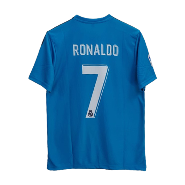 Real madrid 2017-18 C.Ronaldo Half sleeve Retro Jersey | Retro collection - Image 3