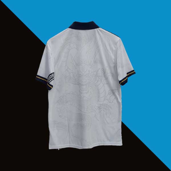Real madrid 2023-24 dragon white jersey back