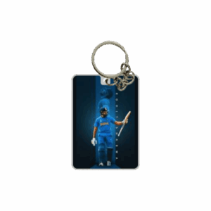 Rohit sharma photo printed keychain