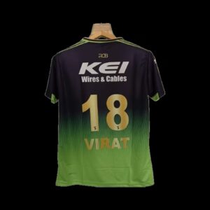 RCB Virat Kohli 2025 Away Half Sleeve Jersey | IPL jersey