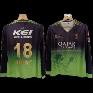 RCB Virat Kohli 2025 Away Full Sleeve Jersey | IPL jersey