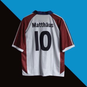 Matthaus Bayern Munich 1998-99 third Five Sleeve Jersey