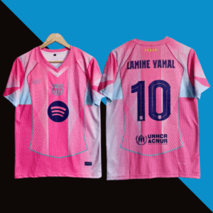 Fc barcelona 2025-26 yamal special edition pink jersey