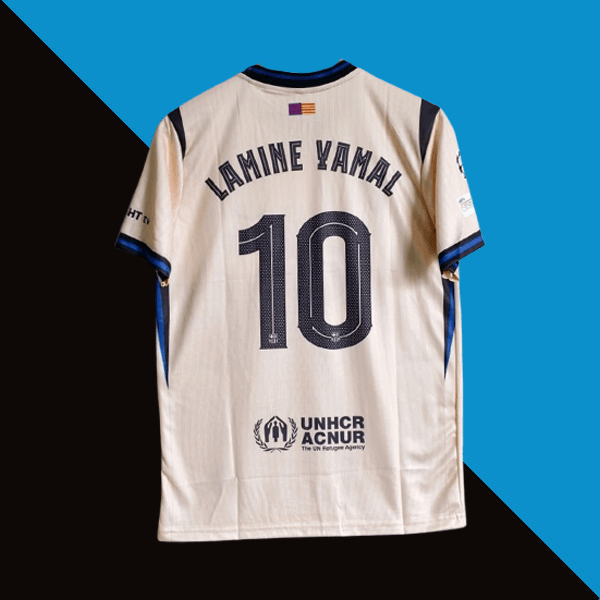 Fc barcelona 2025-26 away jersey product cyberried store yamal 10