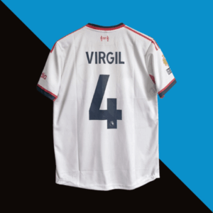 Liverpool 2025-26 Away Jersey | Virgil | Salah