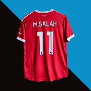 Liverpool 2025-26 Home Jersey | Salah | Virgil | Writz