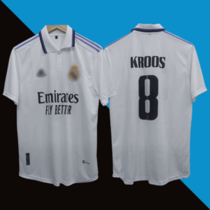 Real madrid 2022-23 Kroos home jersey product cyberried