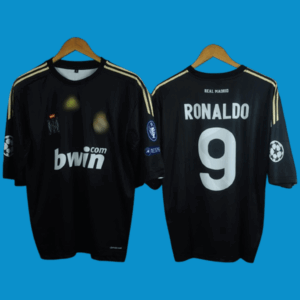 Ronaldo 2009-10 real madrid away five sleeve jersey product cyberried