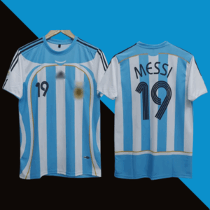 Messi Argentina 2006 home half sleeve jersey product