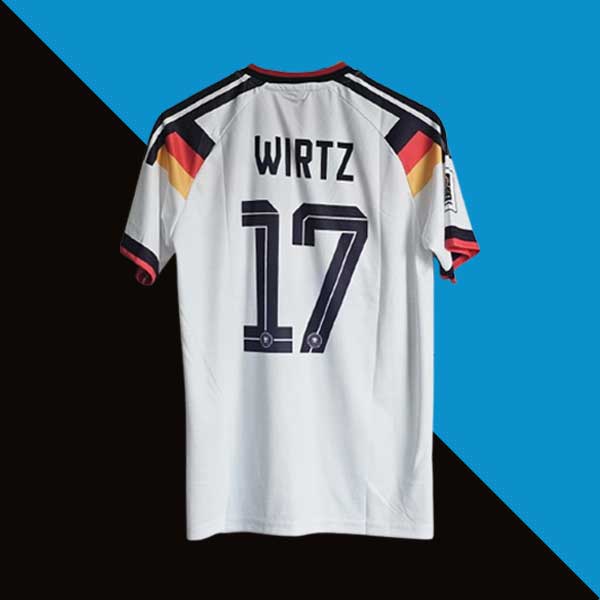 Germany 2026 world cup writz home embroidery jersey number 17 printed