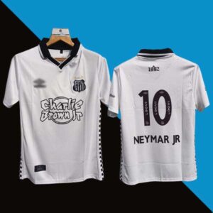 Neymar Santos Charlie Brown special white jersey product