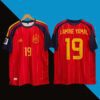 Spain 2026 world cup yamal home jersey cyberried store