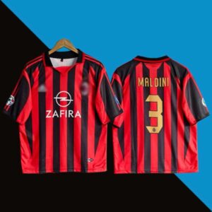 AC Milan 2005-06 Home Five-Sleeve Jersey Product Cyberried