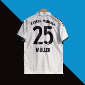 Bayern Munich 2013-14 Away Jersey Muller 25 | Retro Jersey