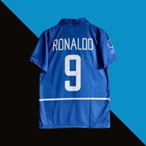 Brazil 2002 World Cup Away Jersey Ronaldo 9