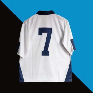 England Vintage Polo Embroidery Special Oversized Jersey