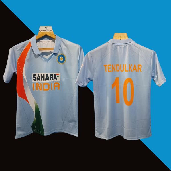 India cricket 2007 odi world cup sachin jersey cyberried store
