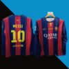 Messi barcelona 2014-15 home ucl final full sleeve jersey