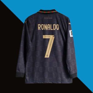 Cristiano Ronaldo Portugal 2025-26 Black Special Full Sleeve Jersey
