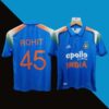 Rohit Sharma Indian Cricket ODI Jersey 2026 appolo tyers