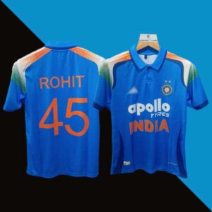 Rohit Sharma Indian Cricket ODI Jersey 2026 appolo tyers